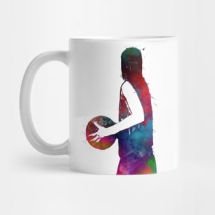 Basketball sport art #basketball Mug